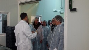Alumnes del Centre d’Ensenyament Agrícola de Chaumont (França) visiten Cal Quitèria.